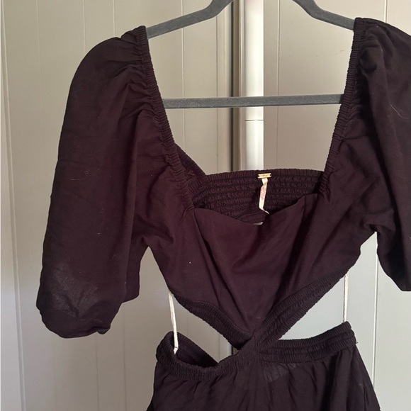 0063. $78 Free People Cross of Sunlight Mini Dress - Picture 4 of 8